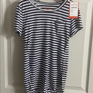 Joe Fresh Girls 10/12 high low shirt NWT